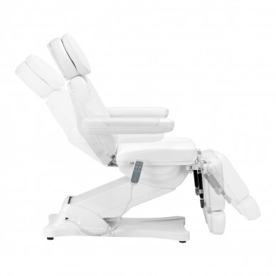 Cosmetology chair SILLON CLASSIC 3 MOTOR ELECTRIC PEDI WHITE 4