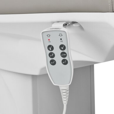 Fotel kosmetyczny Azzurro 891 Electric 3 Motors Professional Grey 10