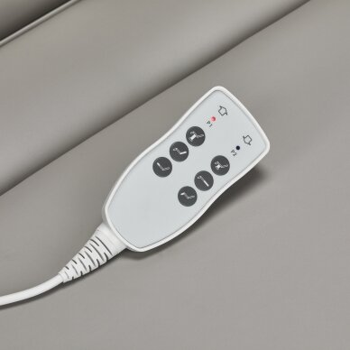 Kosmetoloģijas krēsls Azzurro 891 Electric 3 Motors Professional Grey 15