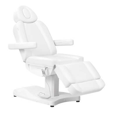 Cosmetology chair Azzurro 803D Electric 3 Motors Professional White 2