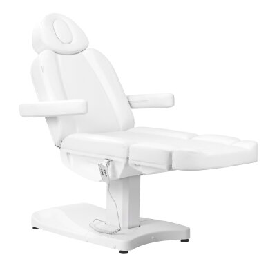 Kosmetologinis krėslas Azzurro 803D Electric 3 Motors Professional White 3