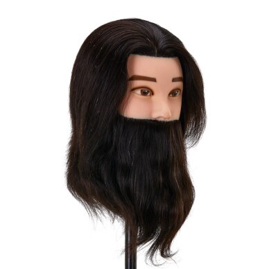 Mannequin head with beard for hairdressers and stylists Gabbiano WZ1 1
