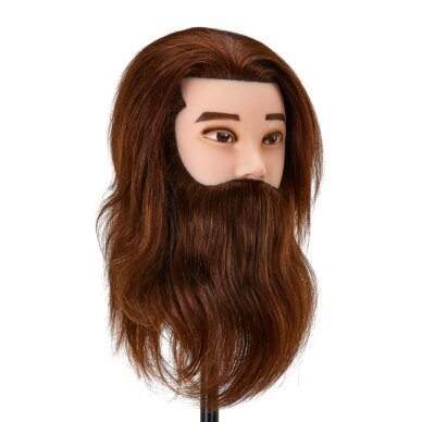 Mannequin head with beard for hairdressers and stylists Gabbiano WZ2 1