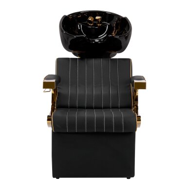 Myjnia fryzjerska Gabbiano Marcus Gold Black 2