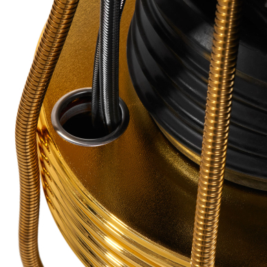 Myjnia fryzjerska Gabbiano Marcus Gold Black 8