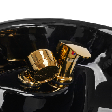 Myjnia fryzjerska Gabbiano Marcus Gold Black 10