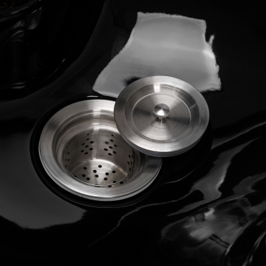 Hairdressing salon sink Gabbiano Marcus Gold Black 11