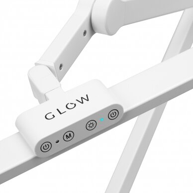 Kosmetologin LED pöytävalaisin manikyyriin Glow L03 White 5
