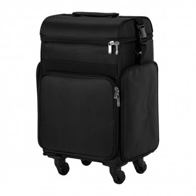 Cosmetic case on wheels Look 328 Black