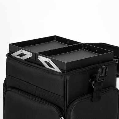 Cosmetic case on wheels Look 328 Black 8