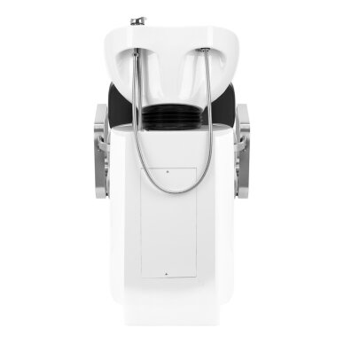 Hairdressing salon sink Gabbiano Porto Silver Black 3