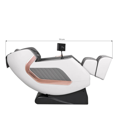 Fotel masujący Sakura Classic 802A White Grey 17