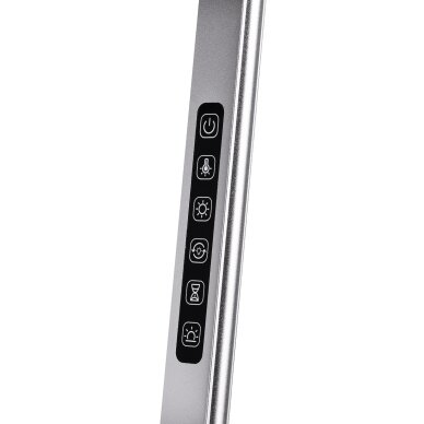 Kosmetoloogiline LED laualamp Yoga Silver 22W 4