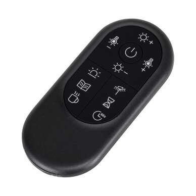 Kosmetologin LED pöytävalaisin Yoga Black 22W 5