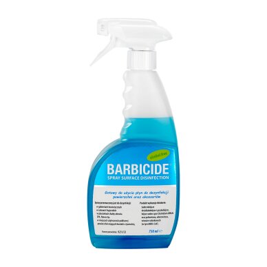 Barbicide Spray zur Desinfektion aller Oberflächen 750 ml geruchlos Barbicide Spray zur Desinfektion aller Oberflächen 750 ml geruchlos