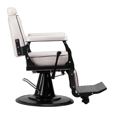 Fotel barberski Barber Chair Gabbiano Carlos Extra Pearl 3