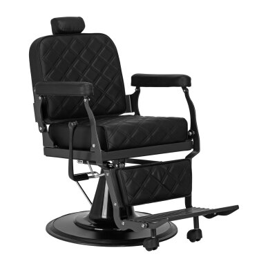 Fotel barberski Barber Chair Gabbiano Carlos Extra Black Fotel barberski Barber Chair Gabbiano Carlos Extra Black