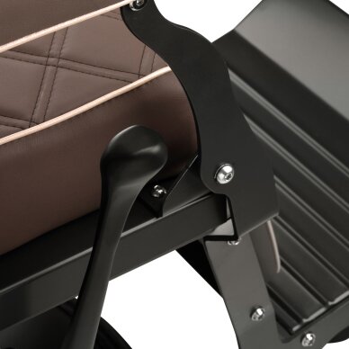 Парикмахерское кресло Barber Chair Gabbiano Carlos Brown 5 Парикмахерское кресло Barber Chair Gabbiano Carlos Brown 5