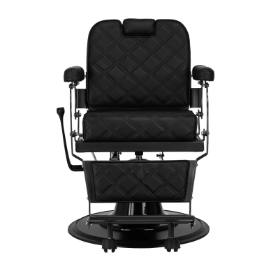 Fotel barberski Barber Chair Gabbiano Carlos Black 1