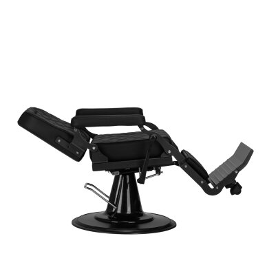 Hairdressing Barber Chair Gabbiano Carlos Black 4 Hairdressing Barber Chair Gabbiano Carlos Black 4