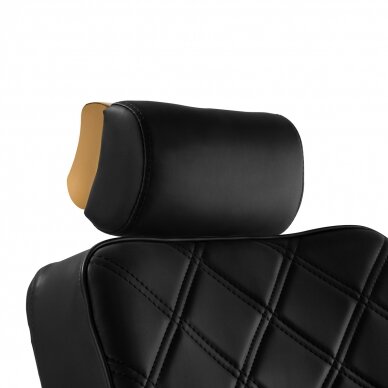 Barber krēsls Barber Chair Gabbiano Leonardo Gold Black 6