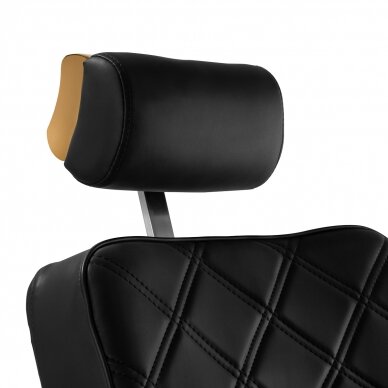 Barber krēsls Barber Chair Gabbiano Leonardo Gold Black 7