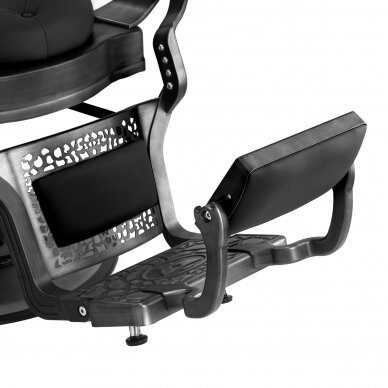 Парикмахерское кресло Barber Chair Gabbiano Niccolo Buttons Black 5