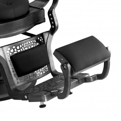 Парикмахерское кресло Barber Chair Gabbiano Niccolo Buttons Black 6