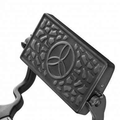 Parturituoli Barber Chair Gabbiano Niccolo Buttons Black 7