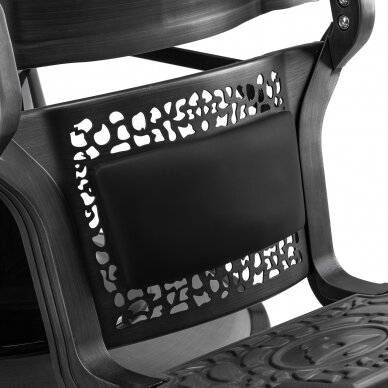 Парикмахерское кресло Barber Chair Gabbiano Niccolo Buttons Black 11