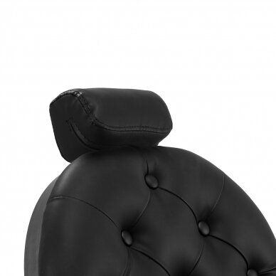 Парикмахерское кресло Barber Chair Gabbiano Niccolo Buttons Black 13