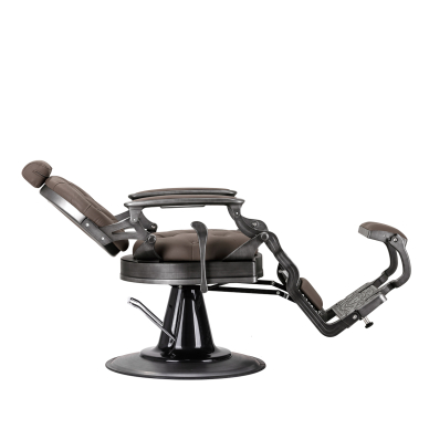 Barber krēsls Barber Chair Gabbiano Niccolo Buttons Brown 4