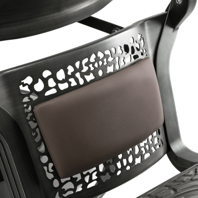 Barber krēsls Barber Chair Gabbiano Niccolo Buttons Brown 11