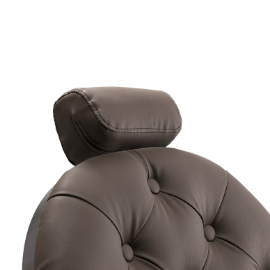 Barber krēsls Barber Chair Gabbiano Niccolo Buttons Brown 13