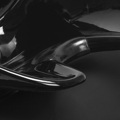 Myjnia fryzjerska z elektrycznym podnóżkiem Gabbiano Emma Black 10 Myjnia fryzjerska z elektrycznym podnóżkiem Gabbiano Emma Black 10