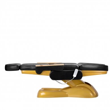 Kosmetologinis krėslas SILLON LUX 273B ELECTRIC ARMCHAIR 3 MOTOR GOLD BLACK 4
