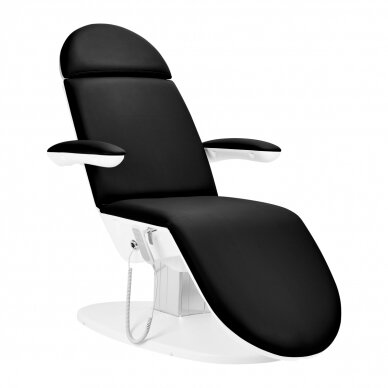 Fotel kosmetyczny ELECTRO ECLIPSE 3 WHITE BLACK