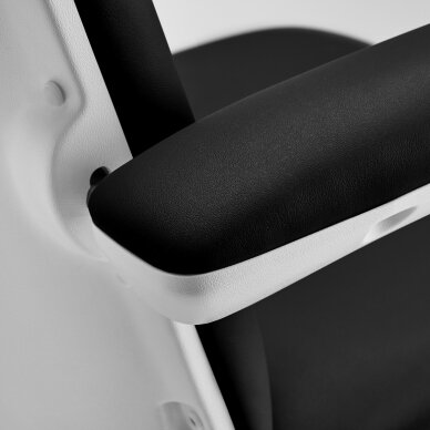 Cosmetology chair ELECTRO ECLIPSE 3 WHITE BLACK 9