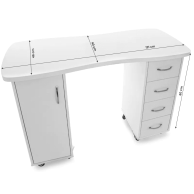 Kosmetiikkapöytä CABINETS WHITE 4