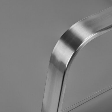 Frizieru krēsls Gabbiano Porto Silver Grey 4