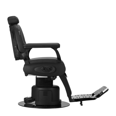 Elektryczny fotel fryzjerski Professional Barber Chair Gabbiano Duke Black 3
