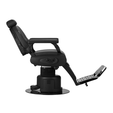 Elektryczny fotel fryzjerski Professional Barber Chair Gabbiano Duke Black 4