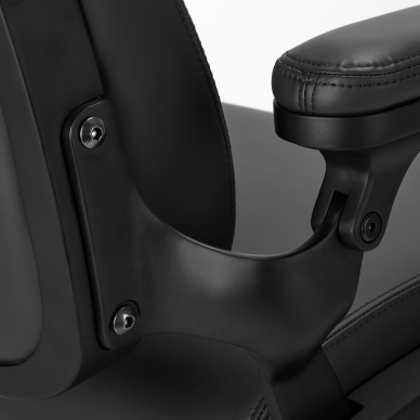 Sähköinen kampaamotuoli Professional Barber Chair Gabbiano Duke Black 10
