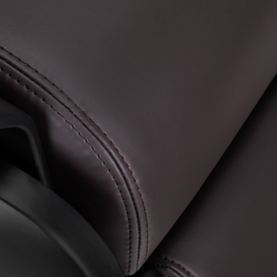 Elektrinė kirpyklos kėdė Professional Barber Chair Gabbiano Duke Brown 9