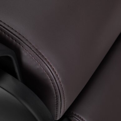 Электрическое парикмахерское кресло Professional Barber Chair Gabbiano Duke Brown 9