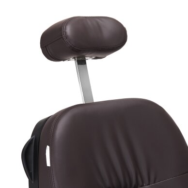 Elektrinė kirpyklos kėdė Professional Barber Chair Gabbiano Duke Brown 13