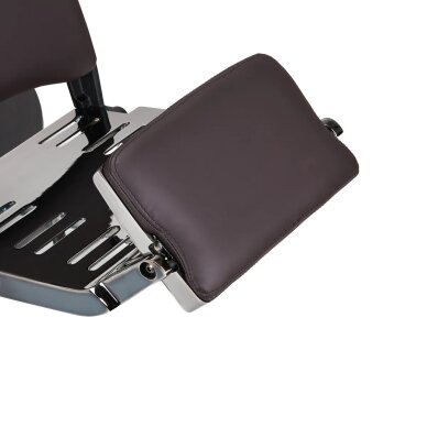Электрическое парикмахерское кресло Professional Barber Chair Gabbiano Duke Brown 14