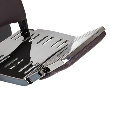 Elektriskais friziera krēsls Professional Barber Chair Gabbiano Duke Brown 15