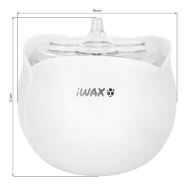 Podgrzewacz wosku iWax Flower 450ml 40W White 7 Podgrzewacz wosku iWax Flower 450ml 40W White 7