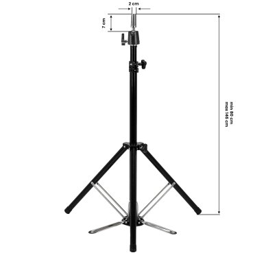Tripod stand for mannequin head Gabbiano 44 2
